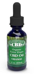 Nature's Best CBD Organic Virgin CBD Oil 2oz Orange image