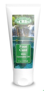 Nature's Best CBD Foot Cure Foot Cream 4oz image