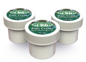 Nature's Best CBD Pain Cream Travel Size 3 pack image