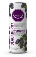 Wyld CBD Blackberry Sparkling Water - 25MG image