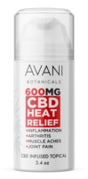 600mg CBD Pain Cream - Heat Relief image