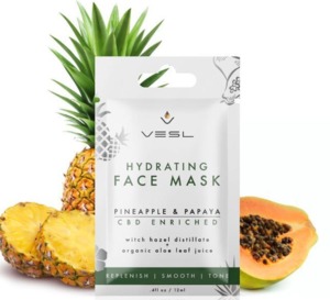Hydrating CBD Face Mask ? Pineapple & Papaya image