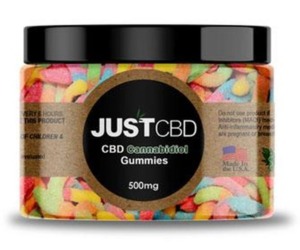 JustCBD Gummies -500mg Jar image