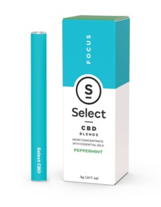 Select CBD Blends FOCUS Peppermint Vape Pen image