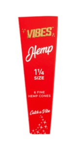 Vibes Hemp Cones 1 1/4 image