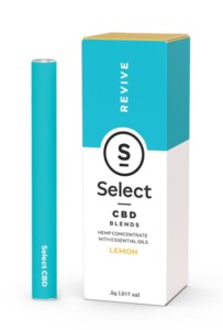 Select CBD Blends REVIVE Lemon Vape Pen image