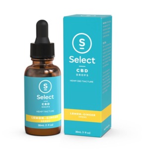 Select CBD Lemon-Ginger Drops image