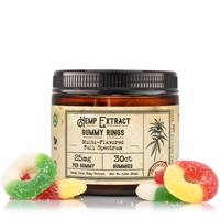 25mg 30ct CBD Gummies (Vegan) image