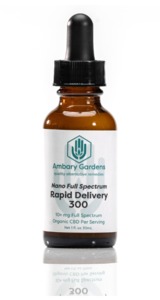 Nano Full Spectrum CBD Oil - Rapid Delivery 300mg image