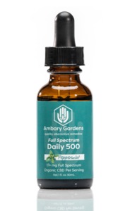 Full Spectrum Daily 500 Peppermint CBD Extract image
