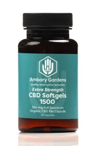 CBD Softgels - Extra Strength 1500 image