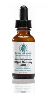 Nano Full Spectrum CBD Oil - Rapid Delivery 300mg image