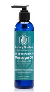  Full Spectrum CBD Massage Oil - 250mg image