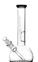 GRAV LABS SMALL 8' ROUND BASE WATER PIPE WITH BLACK ACCENTS image