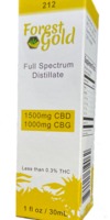 Forest Gold 212 CBD Full Spectrum Tincture image