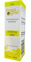 Forest Gold 204 CBD Full Spectrum Tincture image