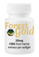 Forest Gold 300 CBD Softgel image