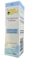 Forest Gold 211 CBD Full Spectrum Tincture image