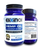 Elixinol Capsules - 900 MG of Hemp Oil Extract (CBD) image