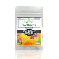 Extract Wellness - 100% THC Free Hemp Extract CBD Gummies image
