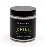 Kannai Hemp Massage Candle, 4 Oz. - Chill image