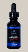 Hemp Symmetry THC Free Hemp Extract Tincture, Peppermint  image