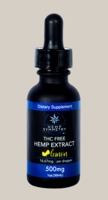 Hemp Symmetry THC Free Hemp Extract Tincture, Lemon image