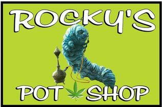 Rocky's Pot Shop logo
