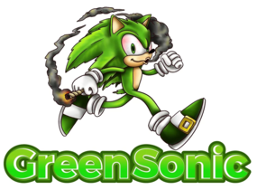 Green Sonic logo