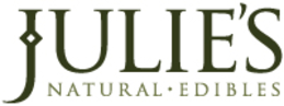 Julie's Natural Edibles logo