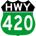 HWY 420 logo