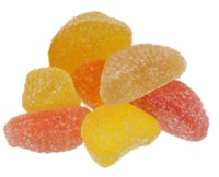 All Natural Organic Ingredients Gummy Fruit Slices image