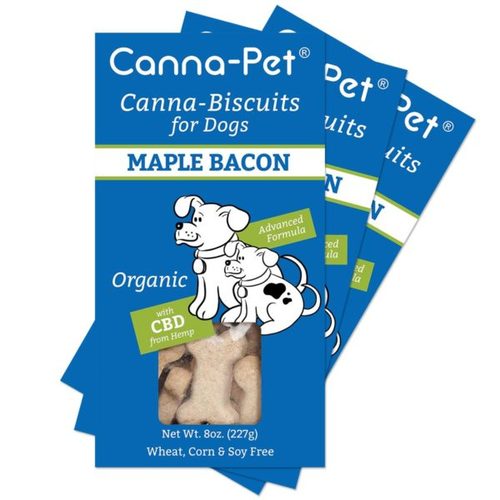 Package: Canna-PetŪ Organic Biscuits - 3 Boxes Advanced image