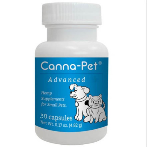 Package: Canna-Pet® Advanced MaxHemp- 30 count capsules  image