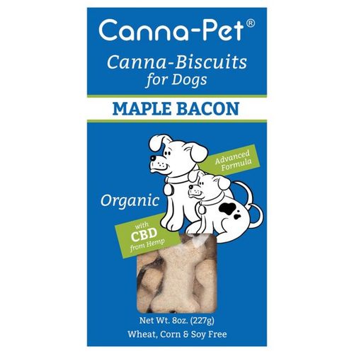 Canna-Biscuits for Dogs: Advanced Formula Maple Bacon - Orga image