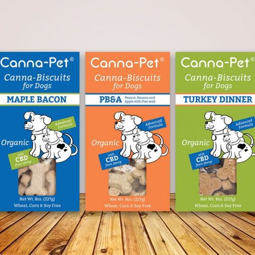 Package: Canna-Pet® Organic Biscuit Assortment - 3 Boxes image