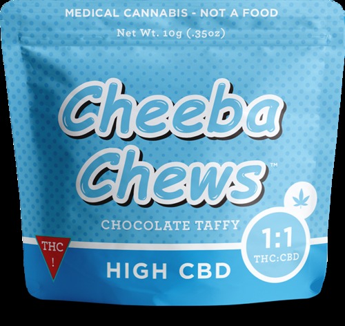 Medicated Chocolate Taffy-High CBD image