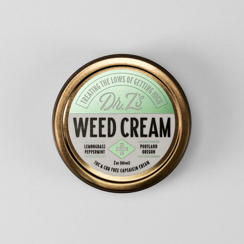 Weed Cream- Lemongrass & Peppermint image