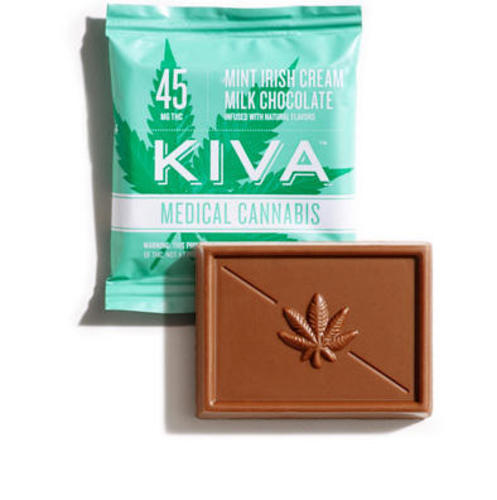 Mint Irish Cream Milk Chocolate Mini Bar image