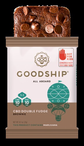 CBD Double Fudge Brownies image