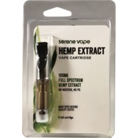 Serene Vape Cartridge - Hemp CBD Cartridge image