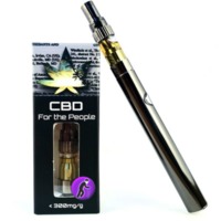 500MG @ 30% CBD GRANDDADDY PURPLE (INDICA) VAPE STARTER KIT image