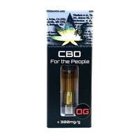 1,000MG @ 30% CBD OG KUSH (INDICA) UNCUT WAX CARTRIDGE  image