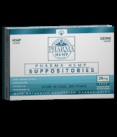 25MG HEMP CBD SUPPOSITORIES W/OZONE 10CT image