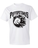 ​The Brian ​ Puffpotamus Logo White T-Shirt image