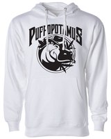  The Historian Puffopotamus Logo White Sweatshirt image