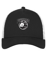 The Lenny Puffopotamus Logo Black/White Cap image