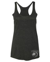 The Paichence Women's Racerback  Vintage Black Tank Top image