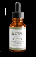 CBD Natural Flavor Pet Drops - 250mg image