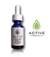 Active CBD oil tincture - Water Soluble - Vanilla image